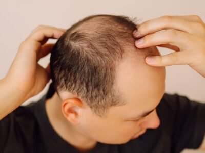 Paciente recuperando el cabello gracias al tratamiento con Olumiant Baricitinib